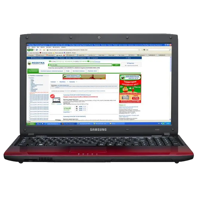 Замена крышки ноутбука Samsung R578-DS04