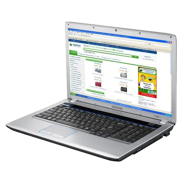 Замена крышки ноутбука Samsung R730-JS02