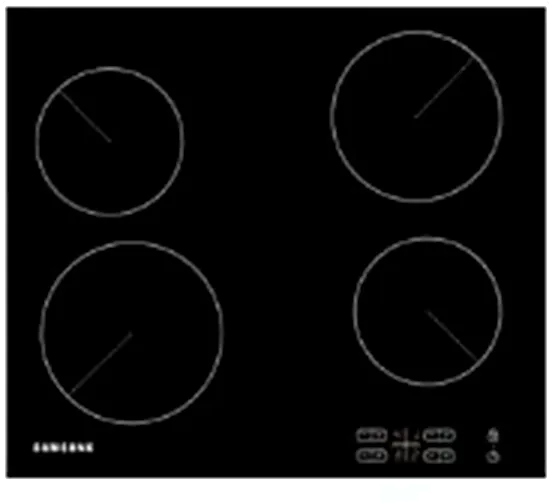 Замена конфорки стеклокерамической Samsung CTR464EB01