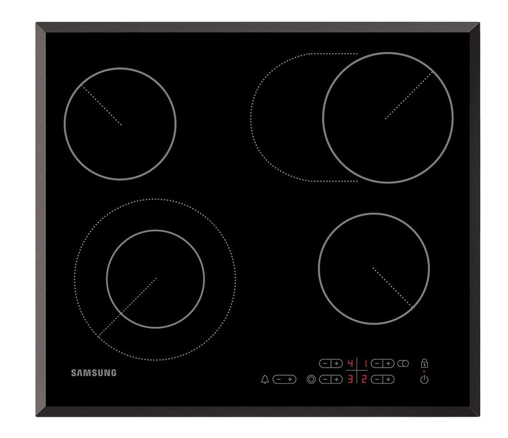 Замена конфорки стеклокерамической Samsung NZ64T3516AK/WT